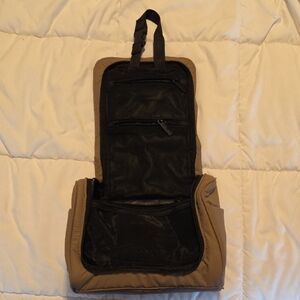 Calpak Luka Hanging Toiletry Bag In Color Chocolate